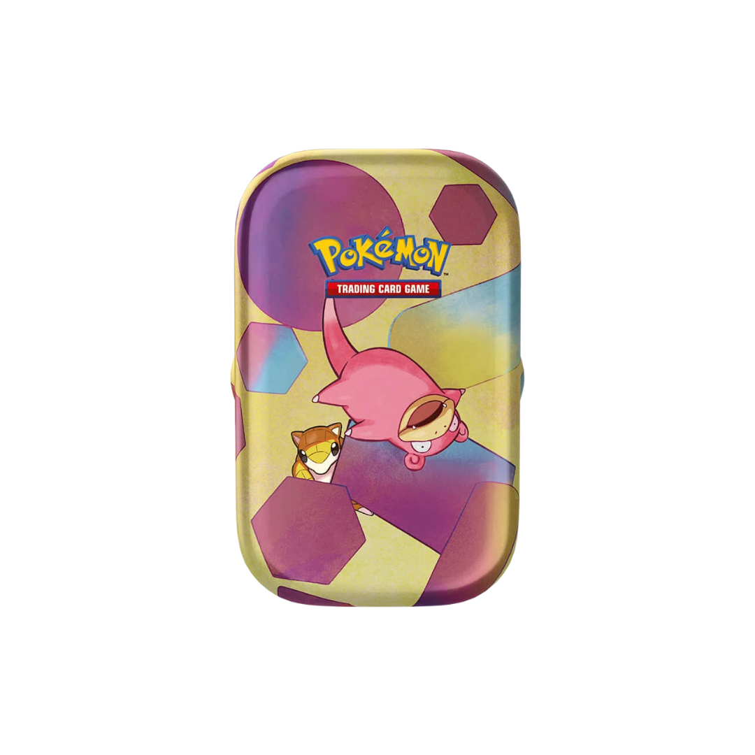 Pokémon 151 Mini Tin (Slowpoke & Sandshrew) Trading Card Game (TCG)
