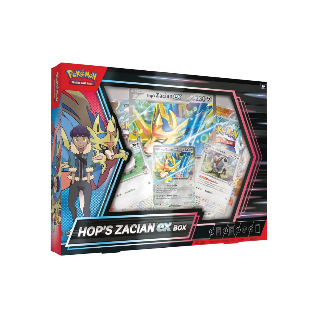 Pokémon Hop's Zacian ex Box Trading Card Game (TCG)