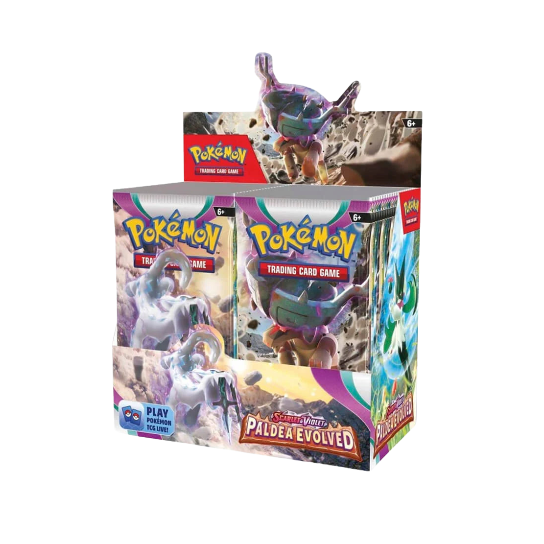 Pokemon Trading Card Game (TCG) Paldea Evolved Booster Box - SV02