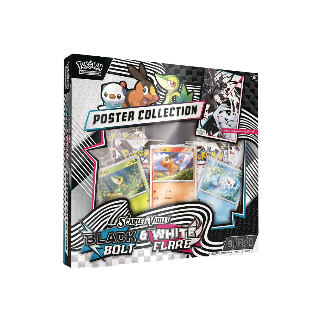 Pokémon Unova Poster Collection Scarlet & Violet Black Bolt Trading Card Game (TCG)