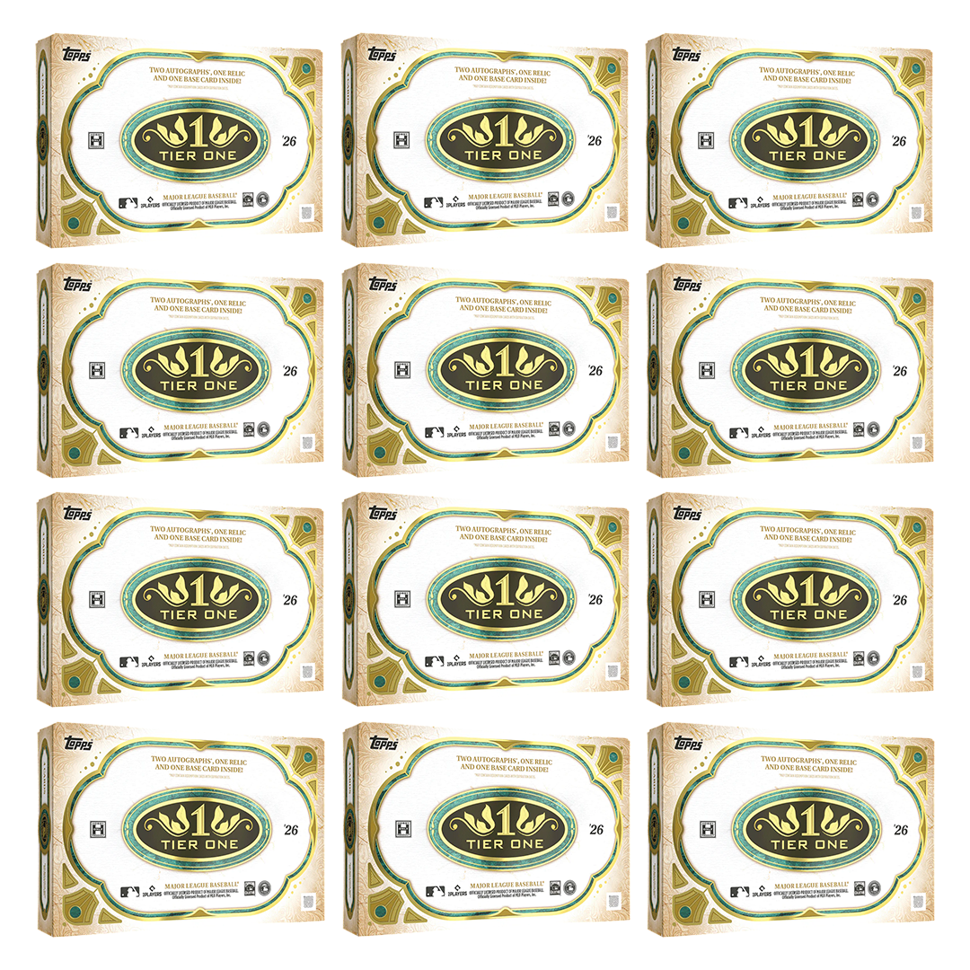 BREAK#S04 WEDNESDAY 2026 Topps Tier One Case (12 Box) Player Break