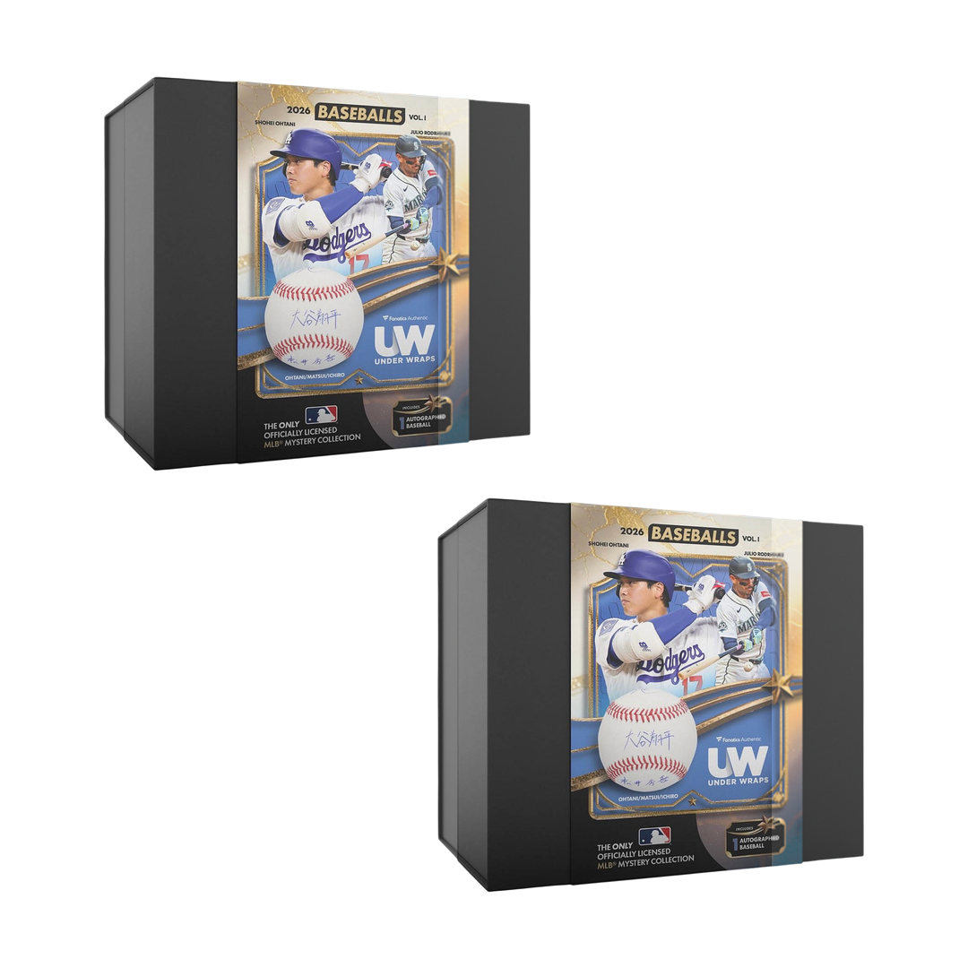 BREAK#S15 TUESDAY 2026 Under Wraps MLB Autographed Baseball Vol 1 (x2) Team Break