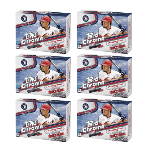 #MLB32 | PYT | 2025 TOPPS CHROME UPDATE BREAKERS DELIGHT CASE (6 Boxes)