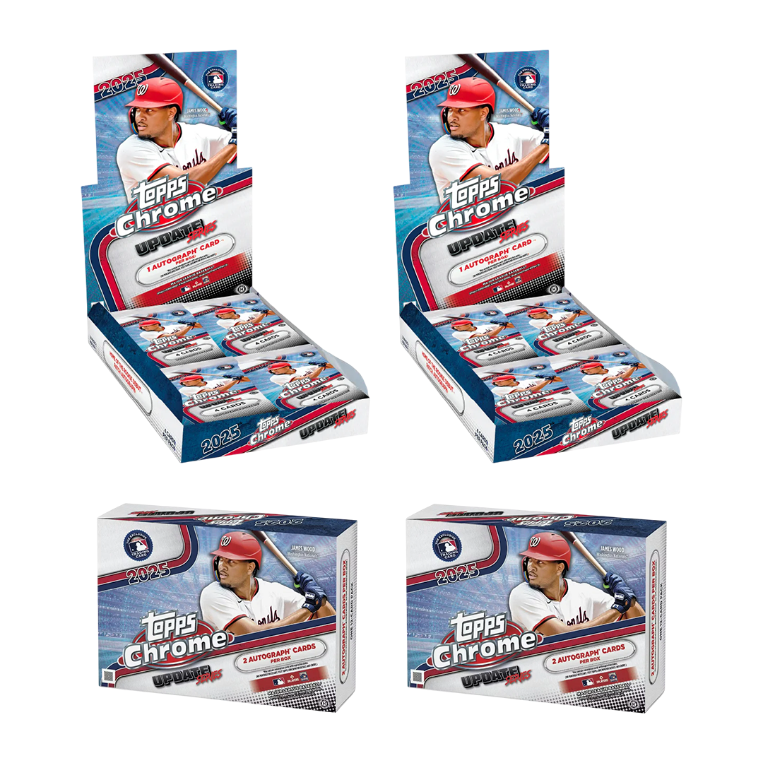 #TCU72 | PYT | 2025 TOPPS CHROME UPDATE BREAKERS DELIGHT (x2) + TOPPS CHROME UPDATE HOBBY (x2)