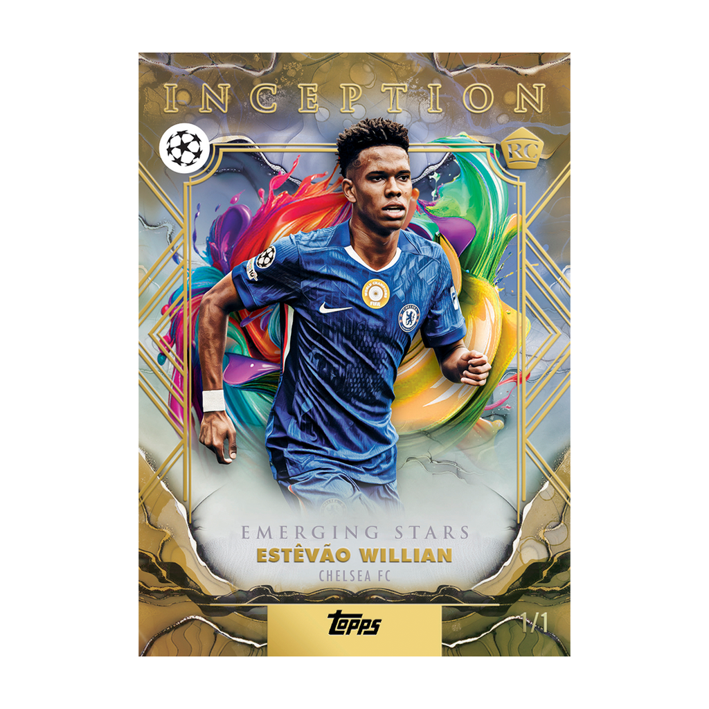 2025-26 Topps UEFA Champions League Inception Hobby Box