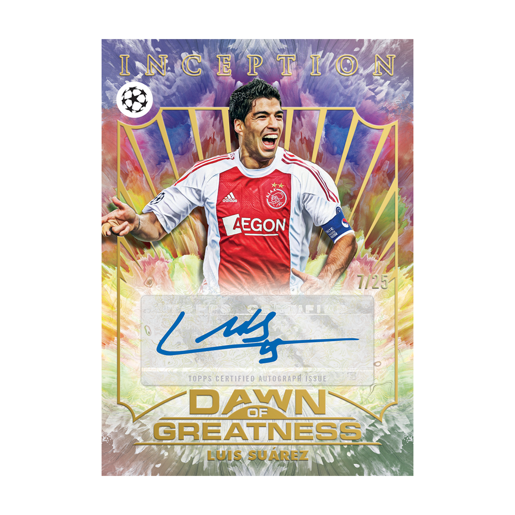 2025-26 Topps UEFA Champions League Inception Hobby Box