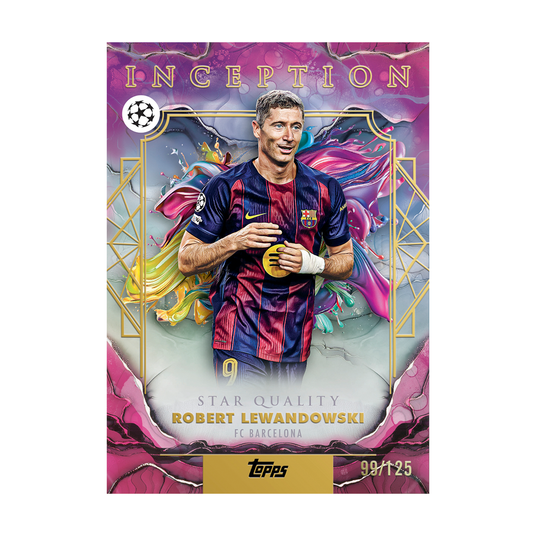 2025-26 Topps UEFA Champions League Inception Hobby Box