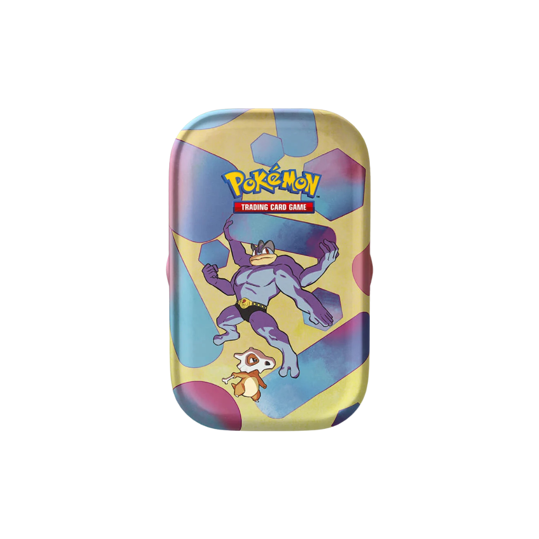 Pokémon 151 Mini Tin (Machamp & Cubone) Trading Card Game (TCG)