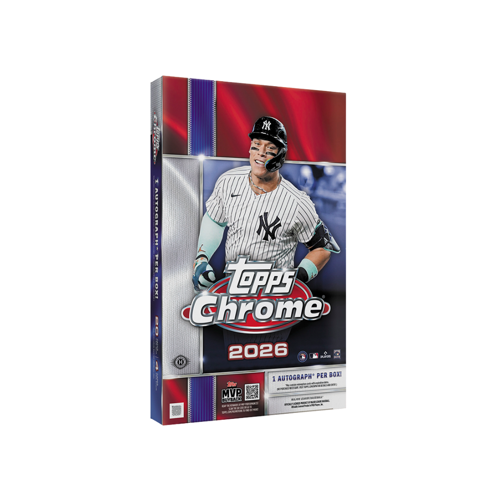 2026 Topps Chrome Baseball Hobby Box