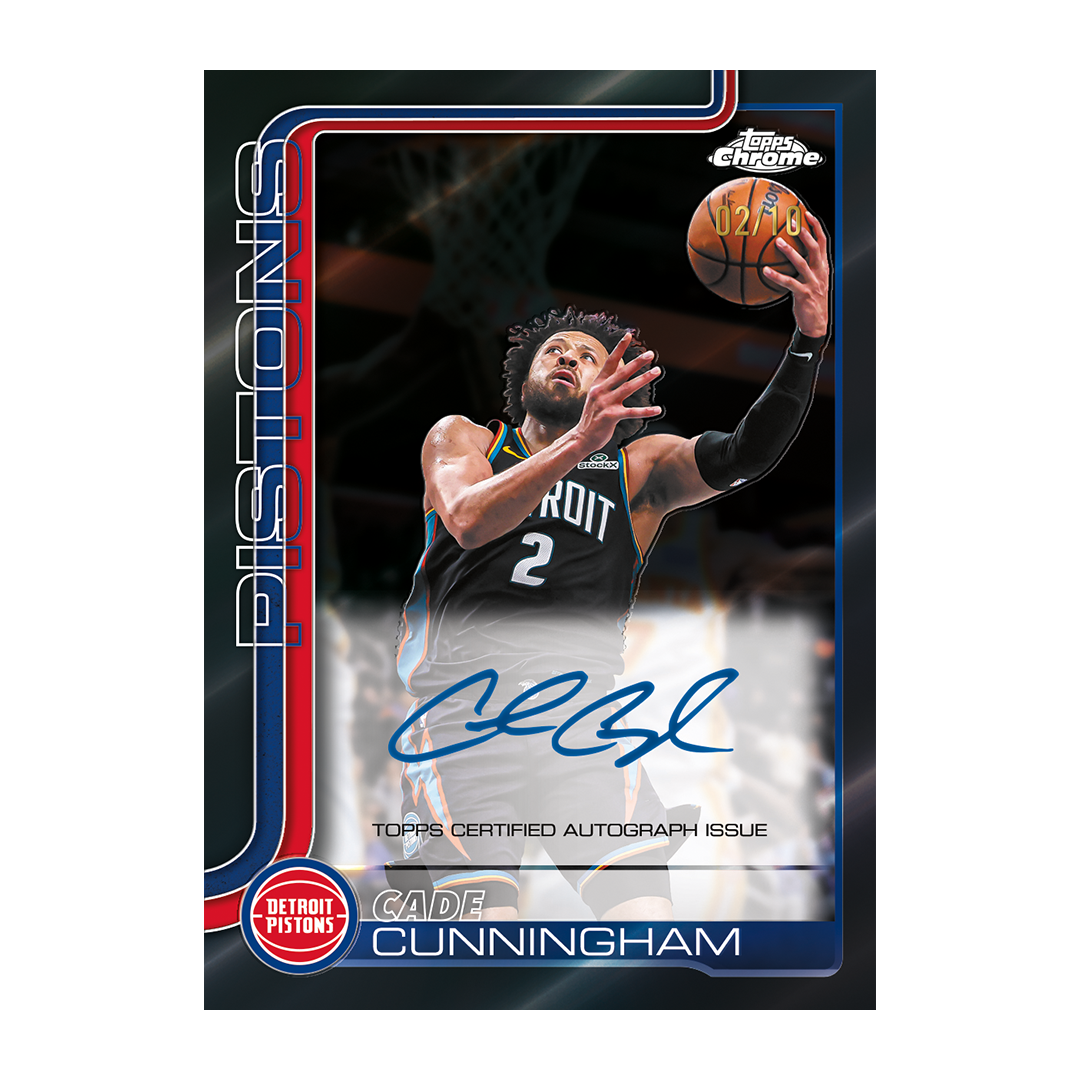 2025-26 Topps Chrome Update Basketball Breakers Delight Box