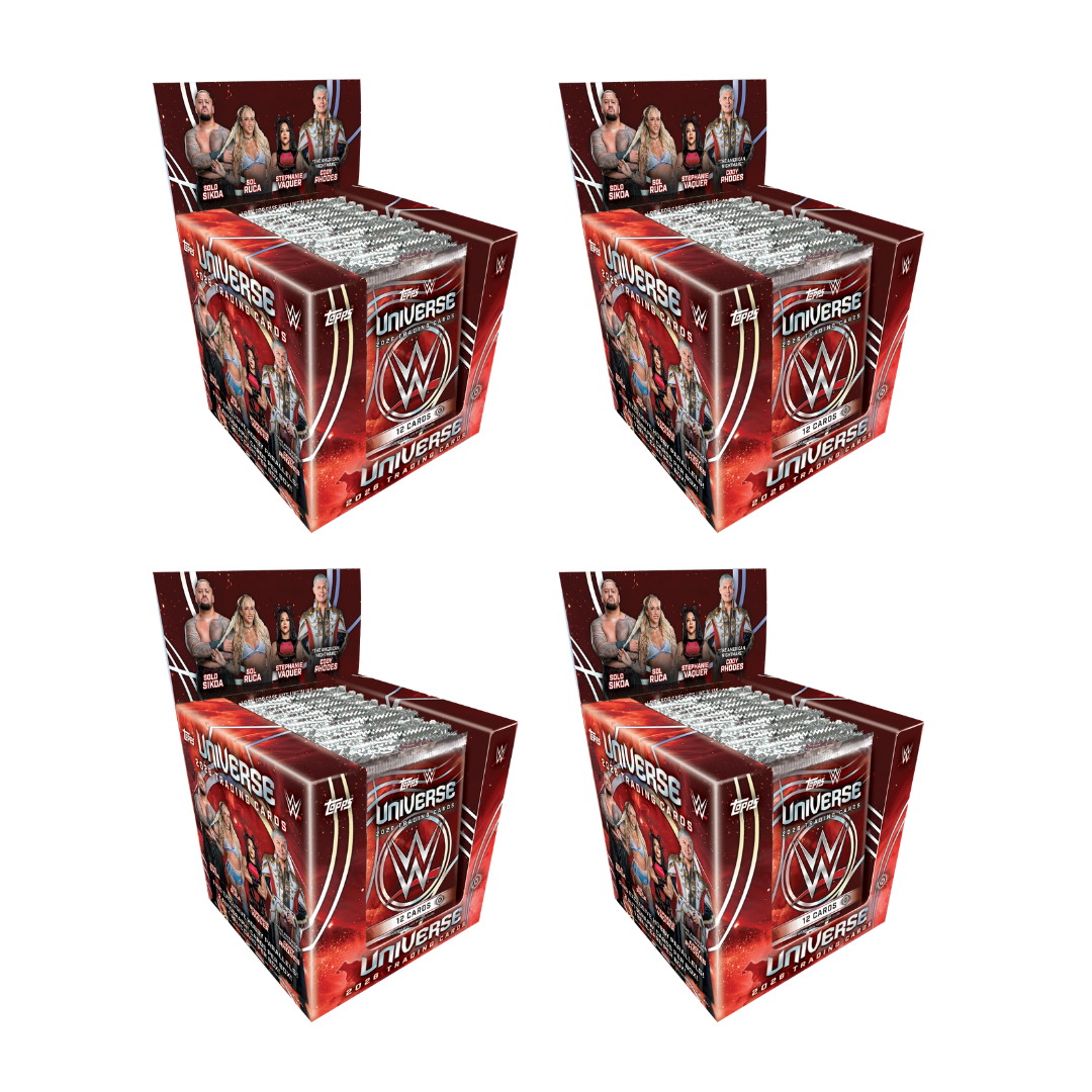 BREAK#W1B **NEW RELEASE** 2026 Topps WWE Universe Hobby (x4)  Wrestler Break 09/11/26 RIP ON FILL