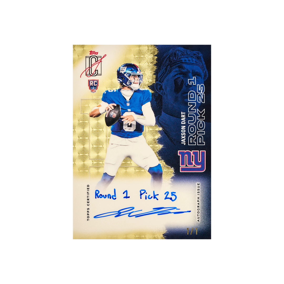 2025 Topps Signature Class Football Jumbo Hobby Trading Card