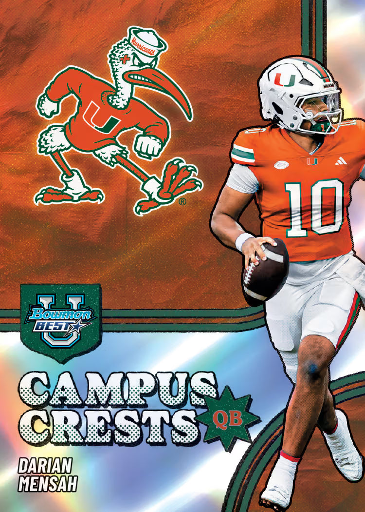 2026 Bowman Best University  Football Hobby Trading Cards