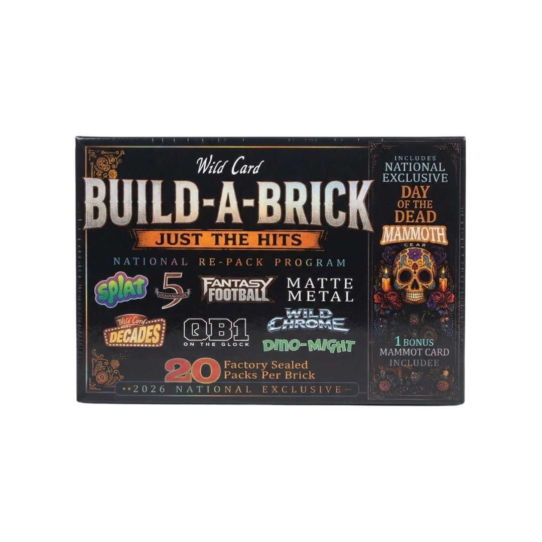 2026 Wild Card Build-A-Brick National Exclusive Box