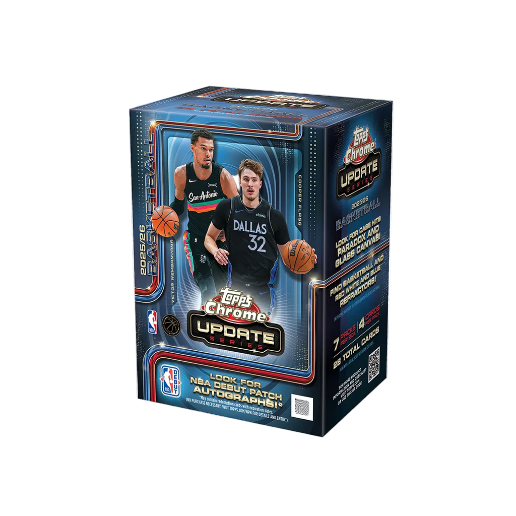 2025-26 Topps Chrome Update Basketball Blaster Box
