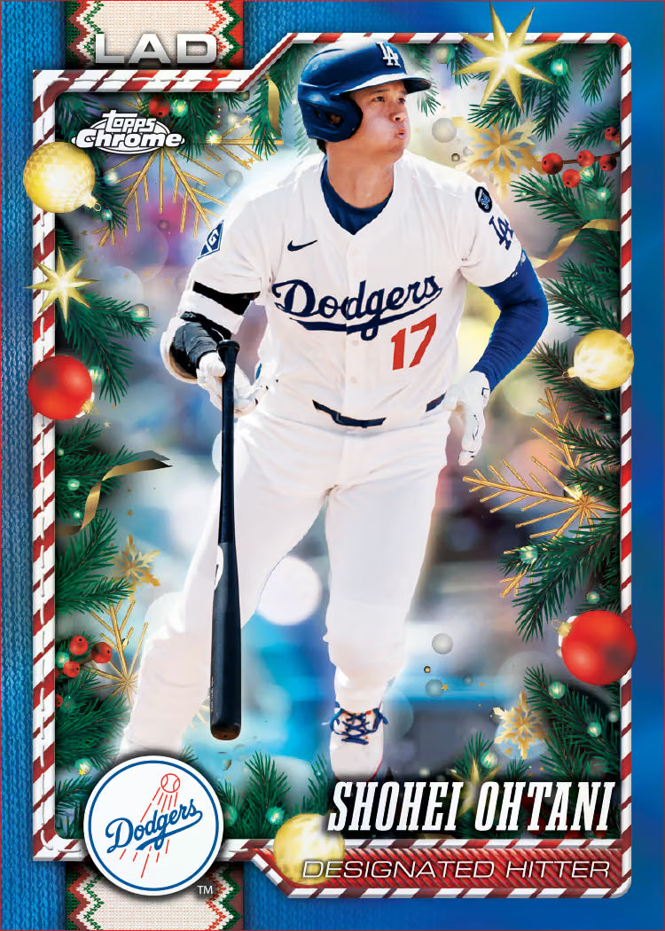 2026 Topps Baseball Holiday Calendar Box