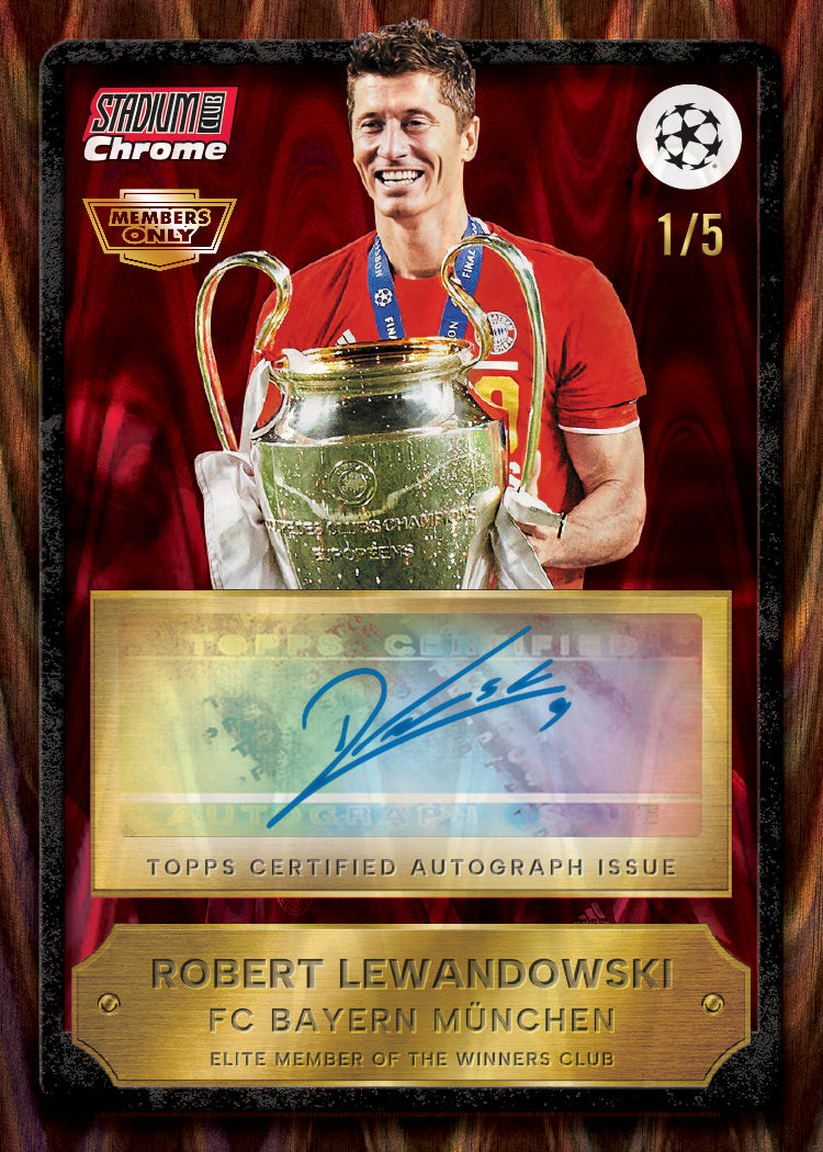 2025-26 Topps Stadium Club Chrome UEFA Champions League Members Only Delight Box