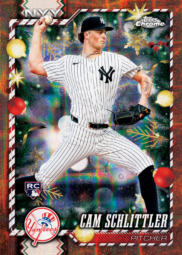 2026 Topps Baseball Holiday Calendar Box