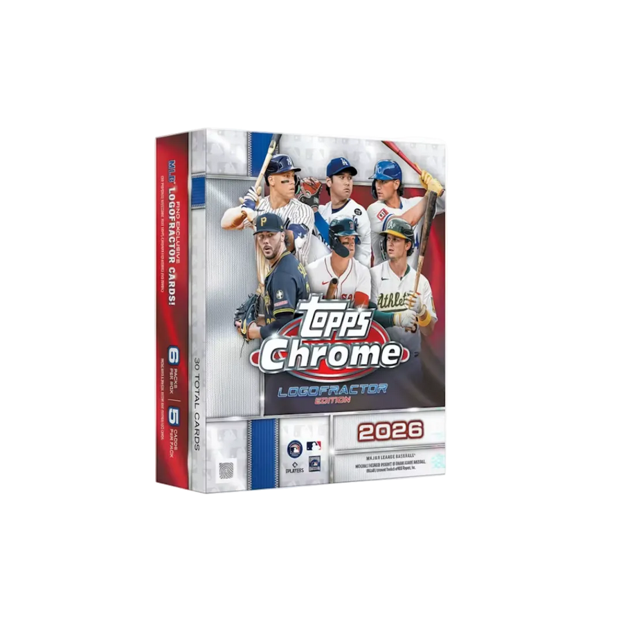 2026 Topps Chrome Baseball Logofractor Box