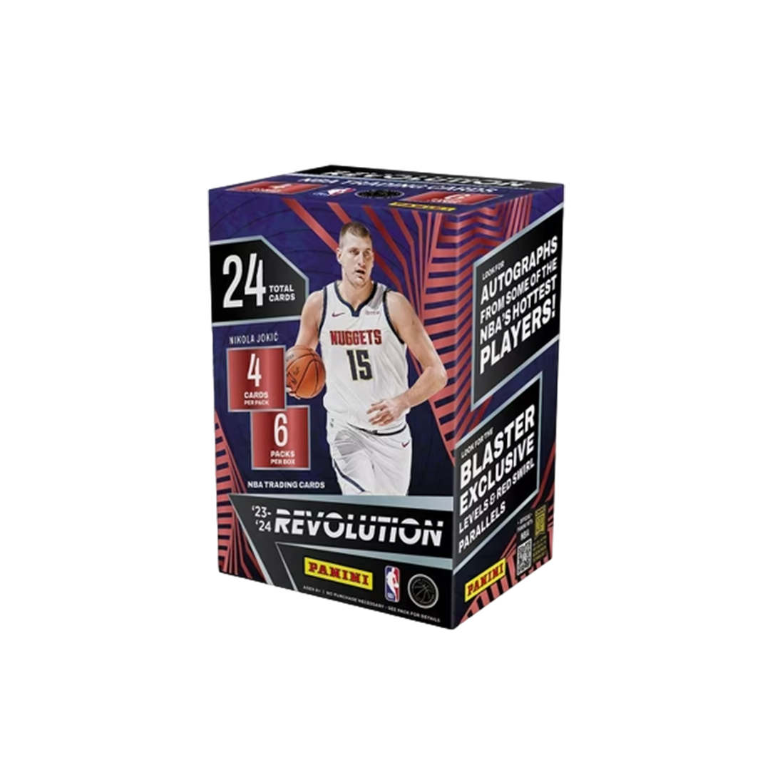 2023-24 Panini Revolution Basketball Blaster Trading Cards