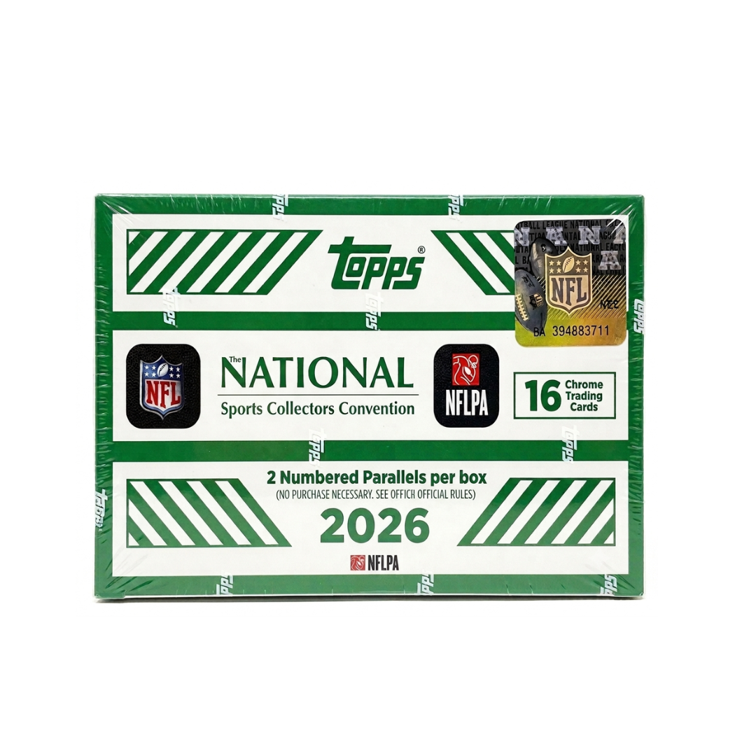 2026 Topps NFL National Sports Collectors Convention (NSCC) Exclusive Box