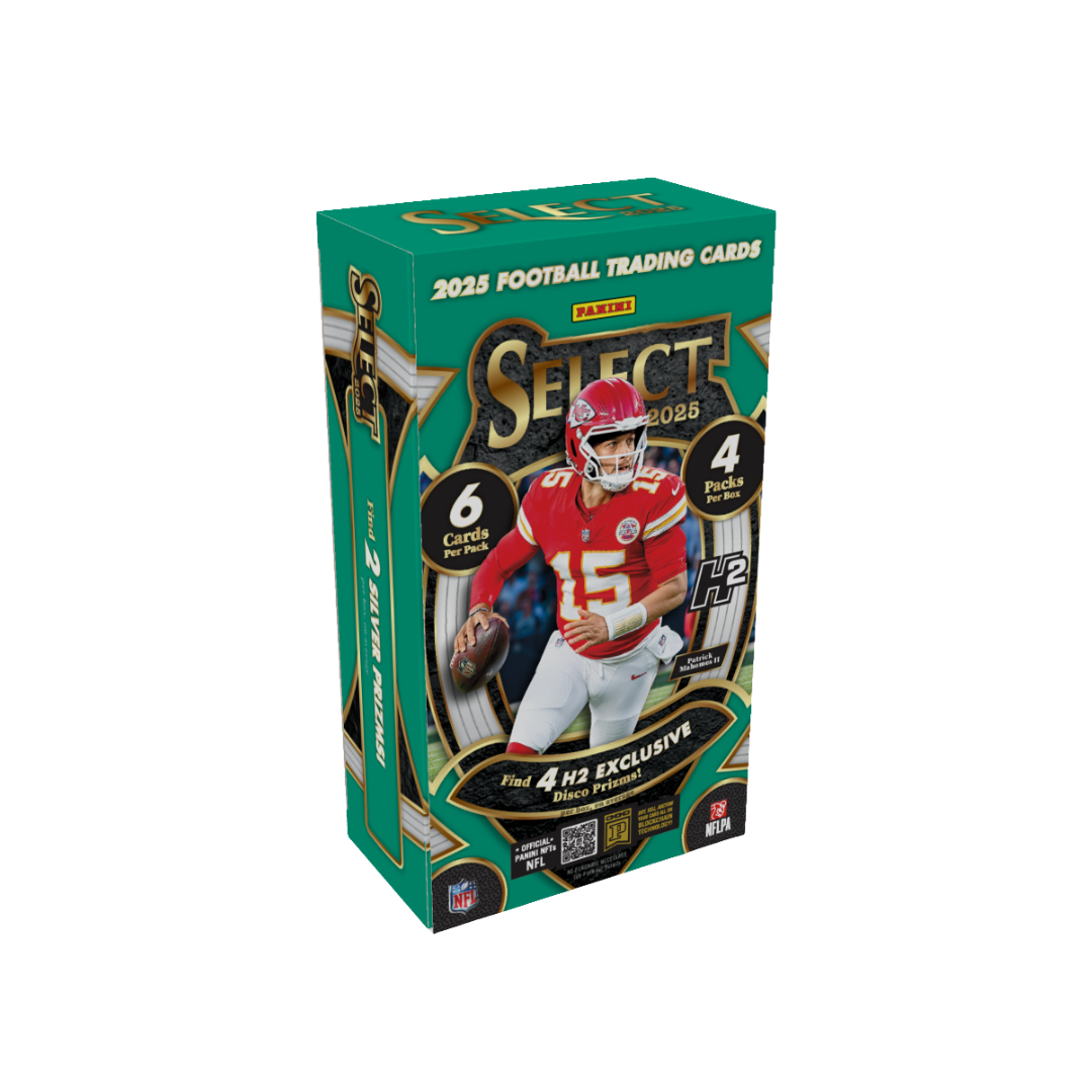 2025 Panini Select H2 Football Hobby Trading Card