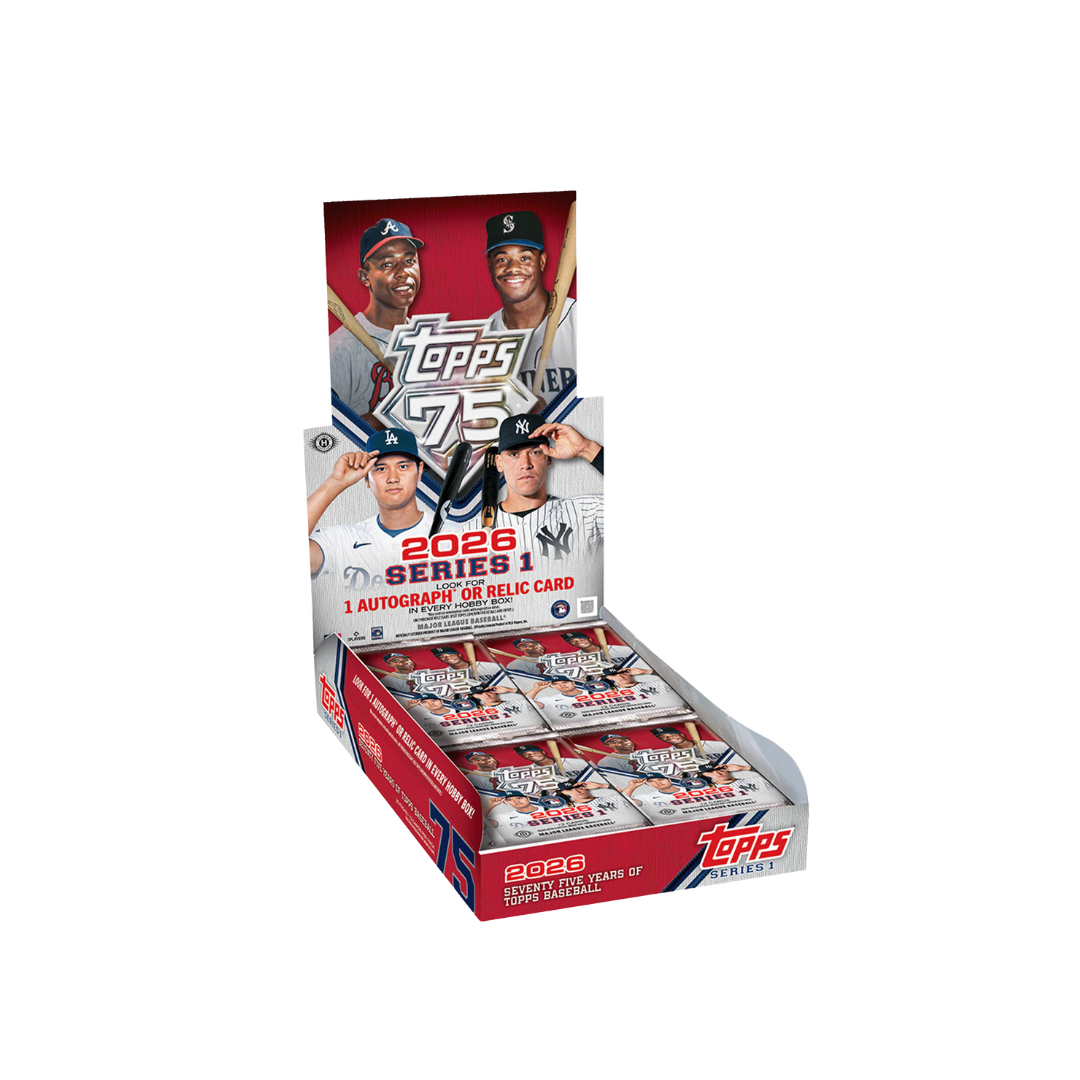 2026 Topps Series 1 Baseball Hobby Trading Cards