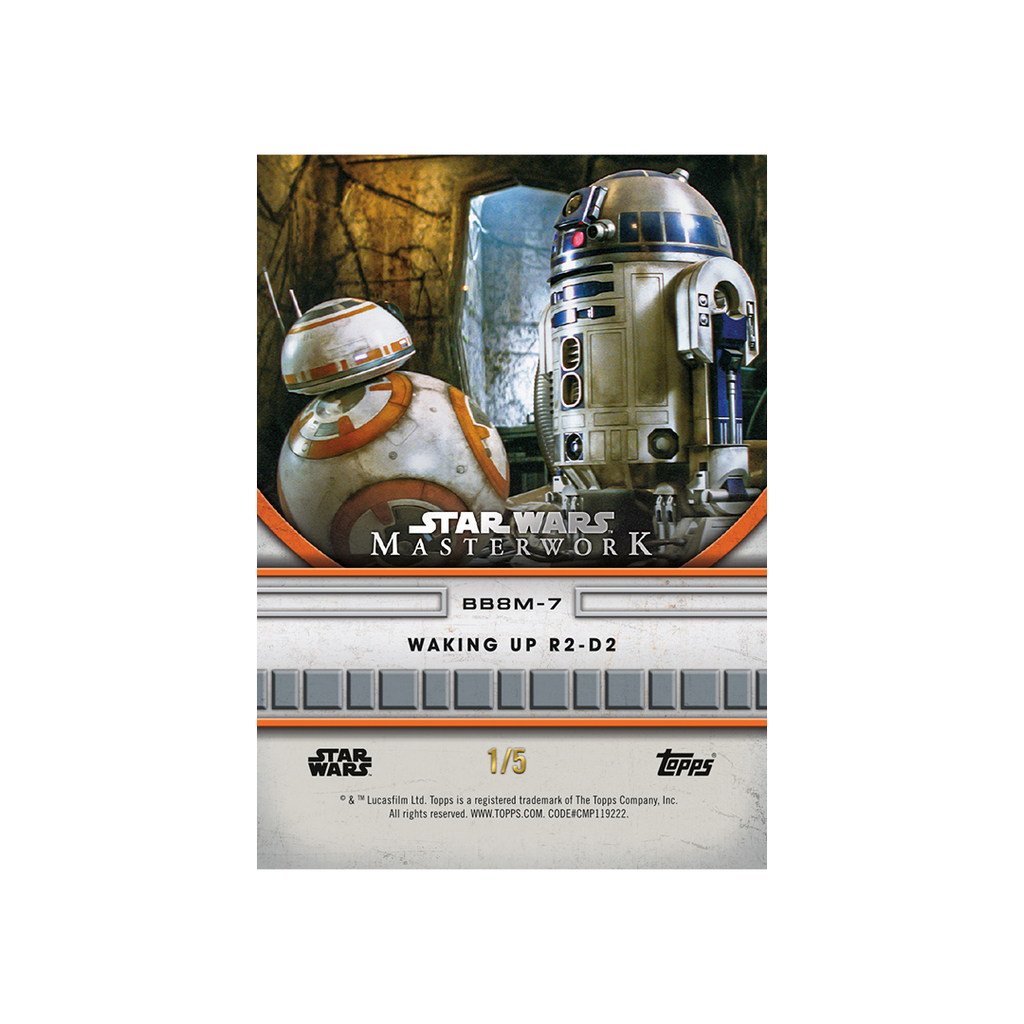 2025 Topps Star Wars Masterworks Hobby Trading Cards