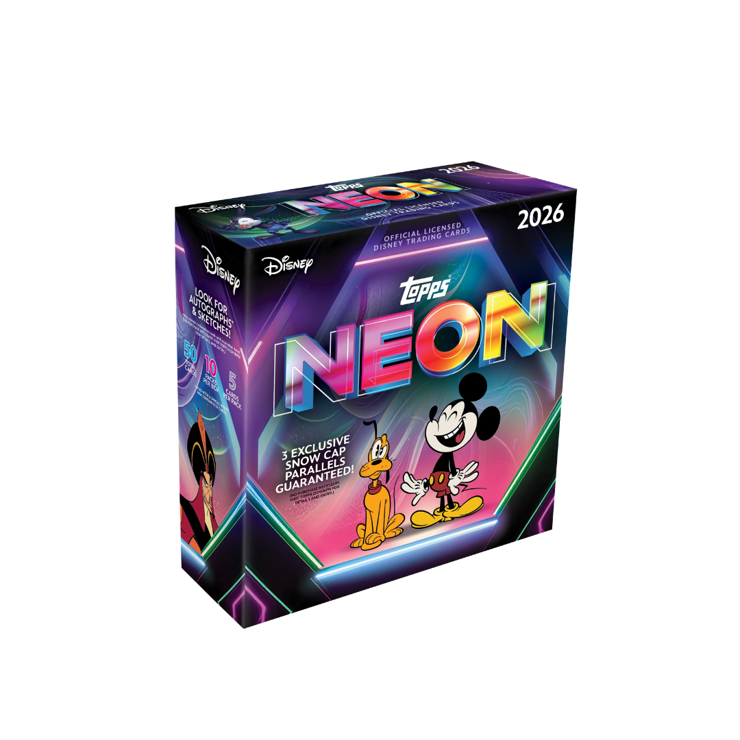 2026 Topps Neon Disney Mega Trading Cards