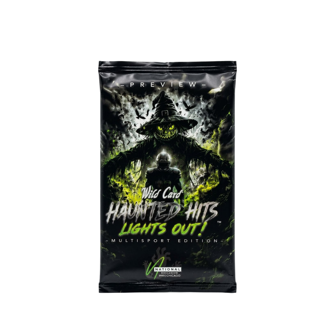 2026 Wild Card National Exclusive Haunted Hits Lights Out! Multi-Sport Edition Pack