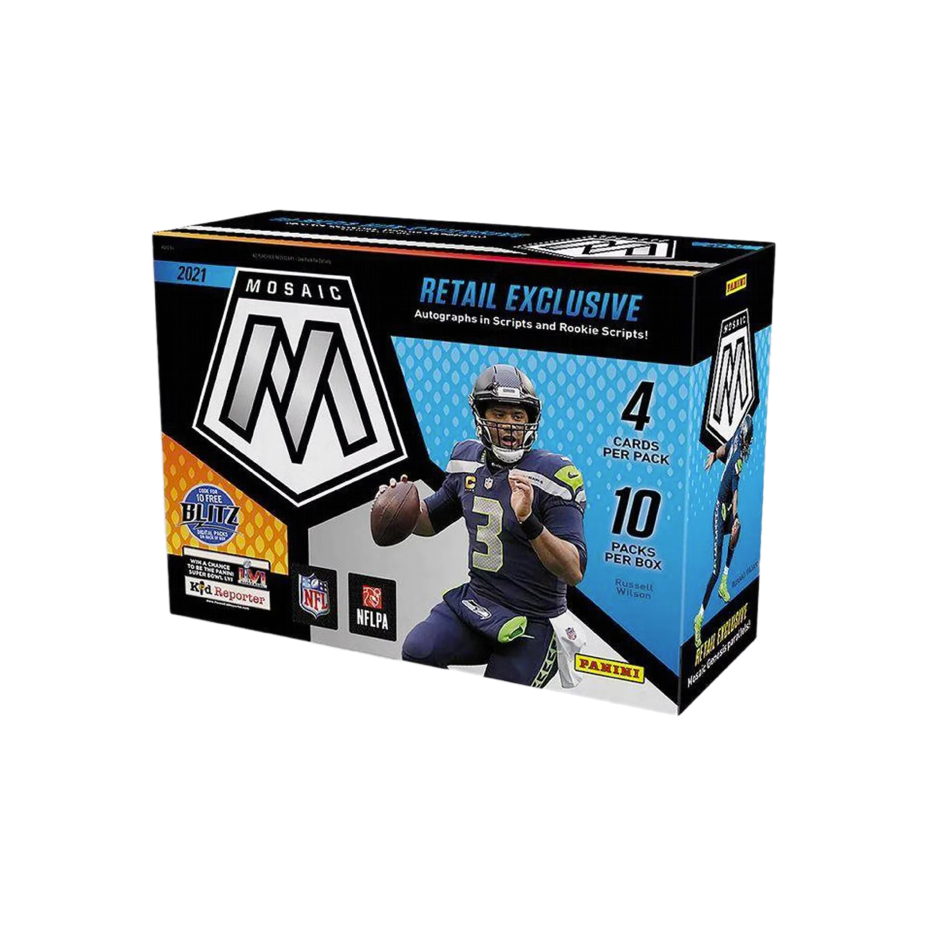 2021 Panini Mosaic Football Mega Trading Cards